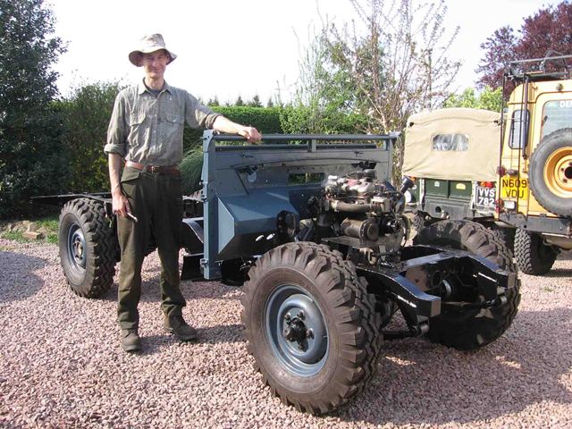 1956 Land Rover Series One 107 Rolling Chassis