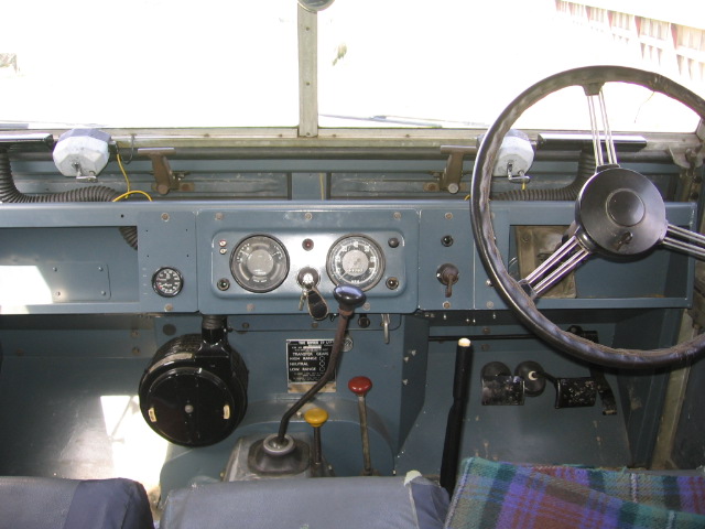 1956 Land Rover Series One 107 Dashboard