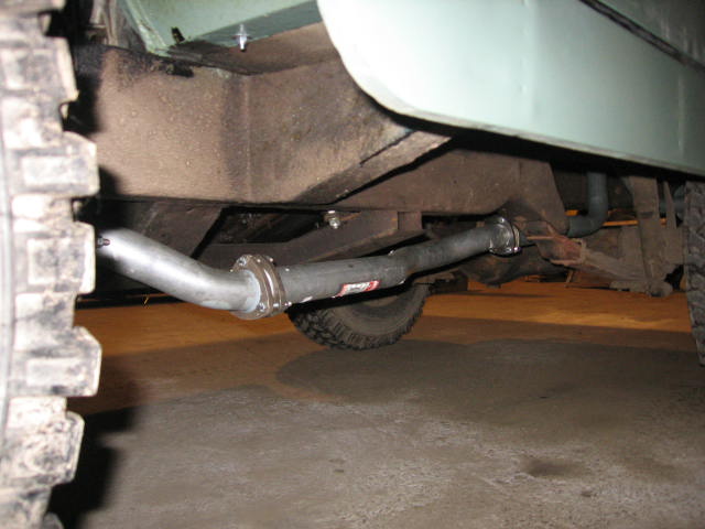 Land Rover Series Two 200Tdi Exhaust System