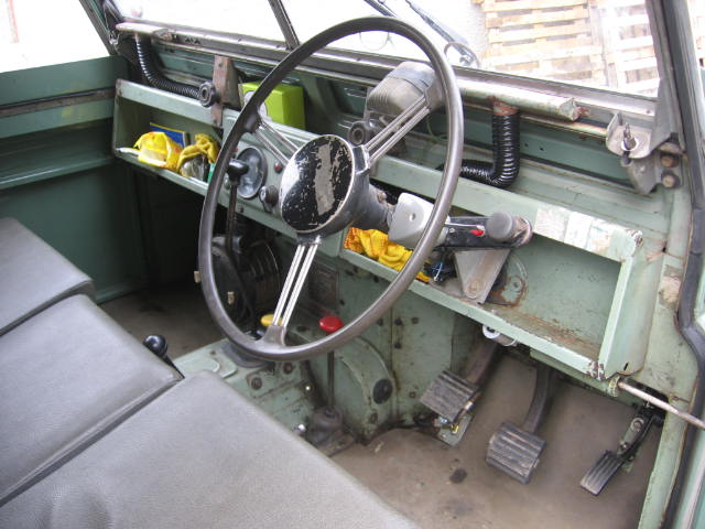 1959 Land Rover Series Two Dashboard